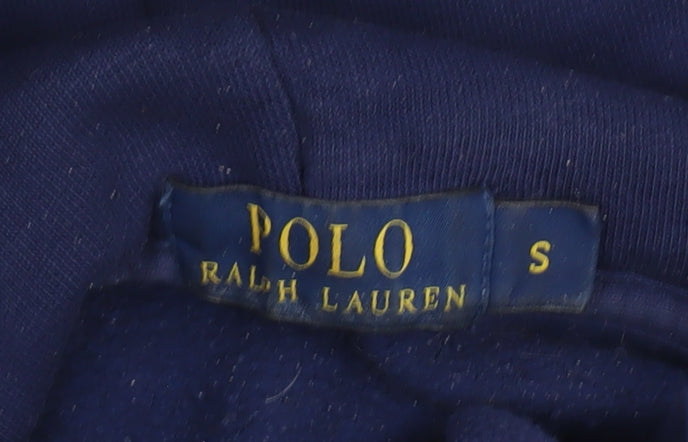 Ralph Lauren Men's Blue S Hoodie, Graphic Print