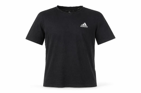 Mens UK Size S adidas Black  Cotton T-Shirt
