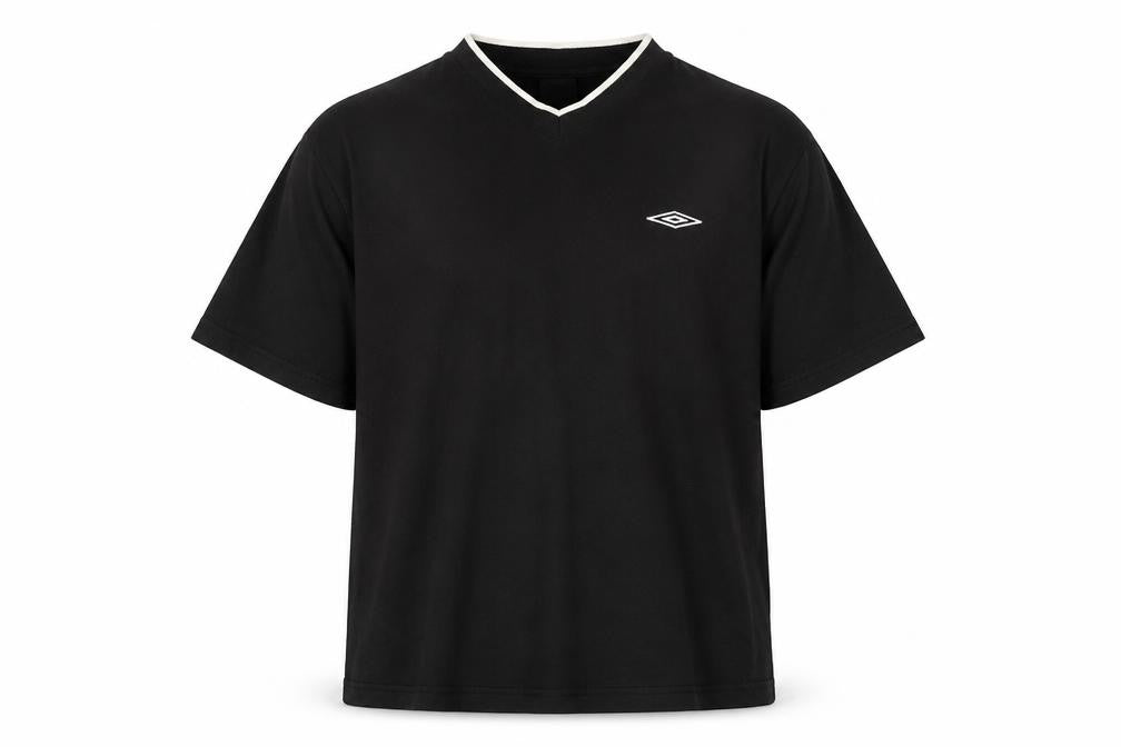 Mens UK Size XL Umbro Black  Cotton T-Shirt