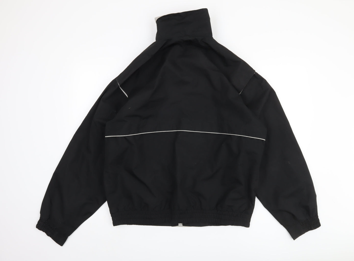 Regal Men's Black Windbreaker Jacket L