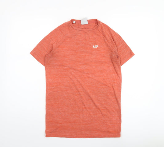 MP Men's Orange Crew Neck T-Shirt XS