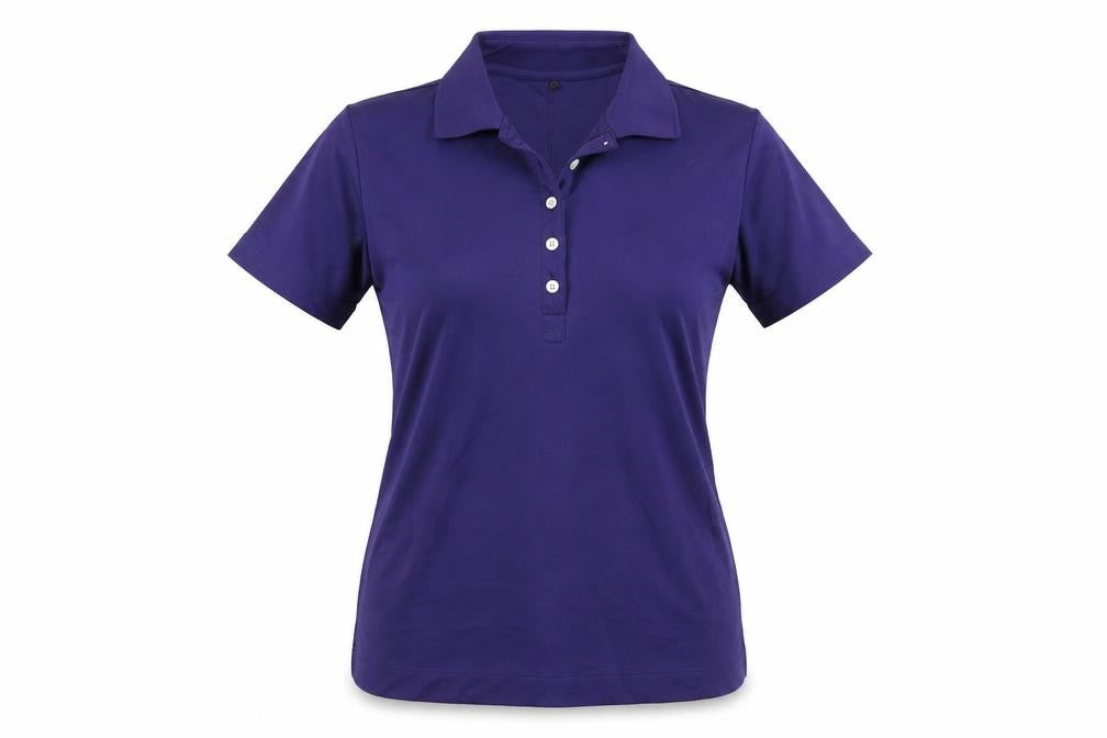 Unisex Adultss UK Size M Nike Purple Polyester Polo