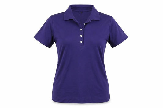 Unisex Adultss UK Size M Nike Purple Polyester Polo