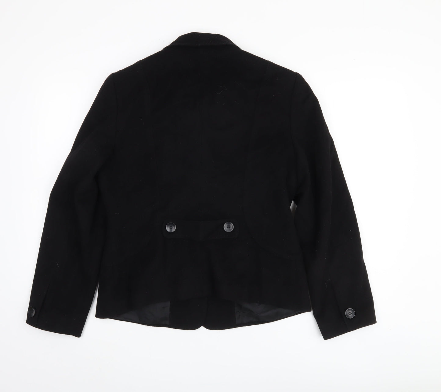 Gerry Weber Women's Black Blazer Size 10 Wool Blend