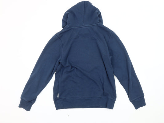 Converse Boys Blue Pullover Hoodie 12-13 Years Graphic Logo