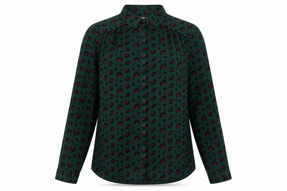 Womens UK Size 14 Joe Browns Green Polyester Blouse