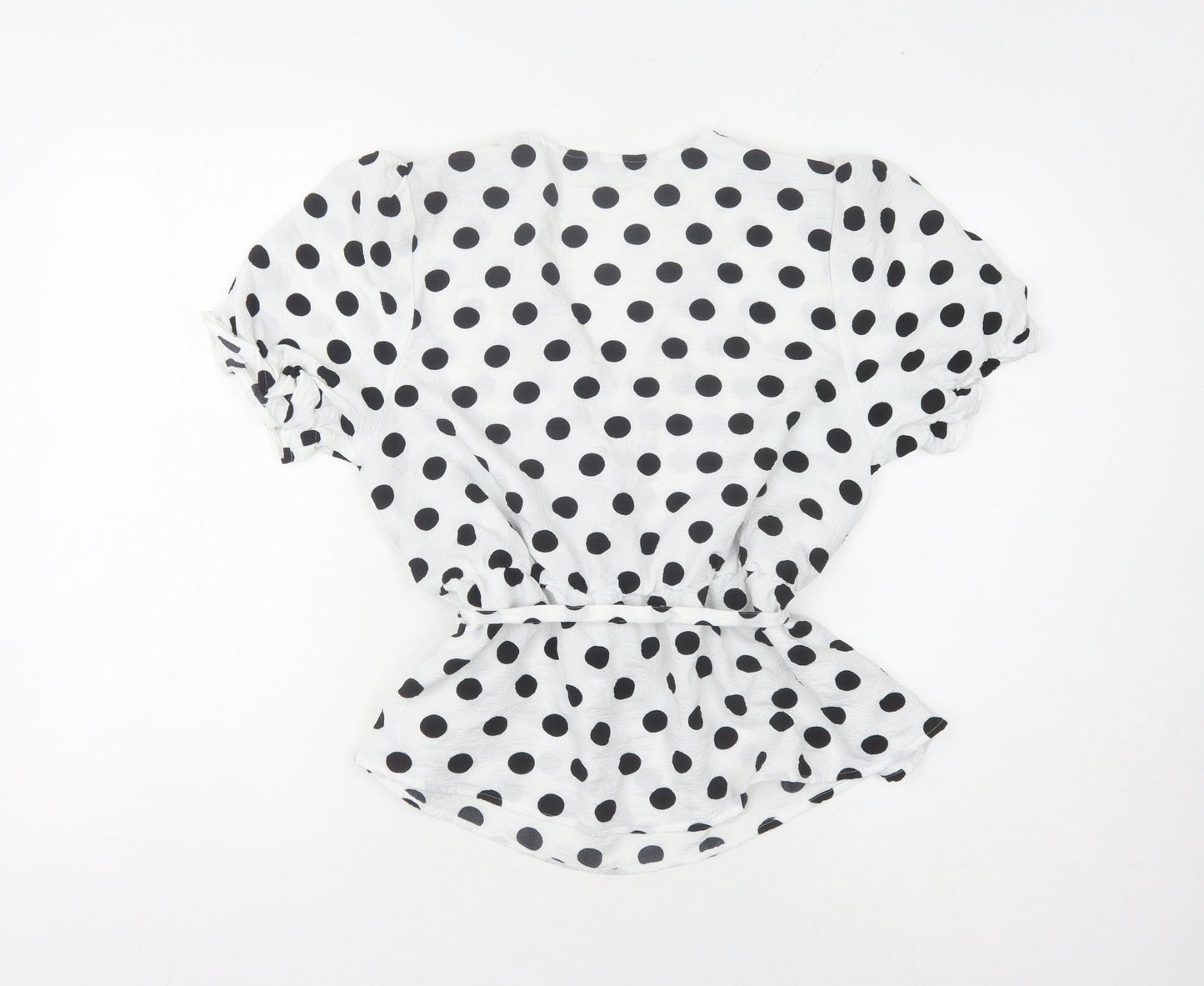 Marks and Spencer Women's Polka Dot Wrap Blouse Size 14