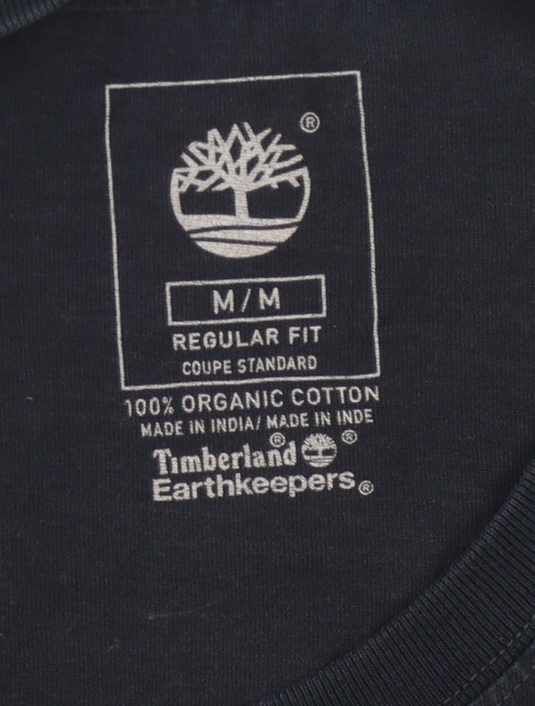 Timberland Men's Black Long Sleeve Crew Neck Shirt M