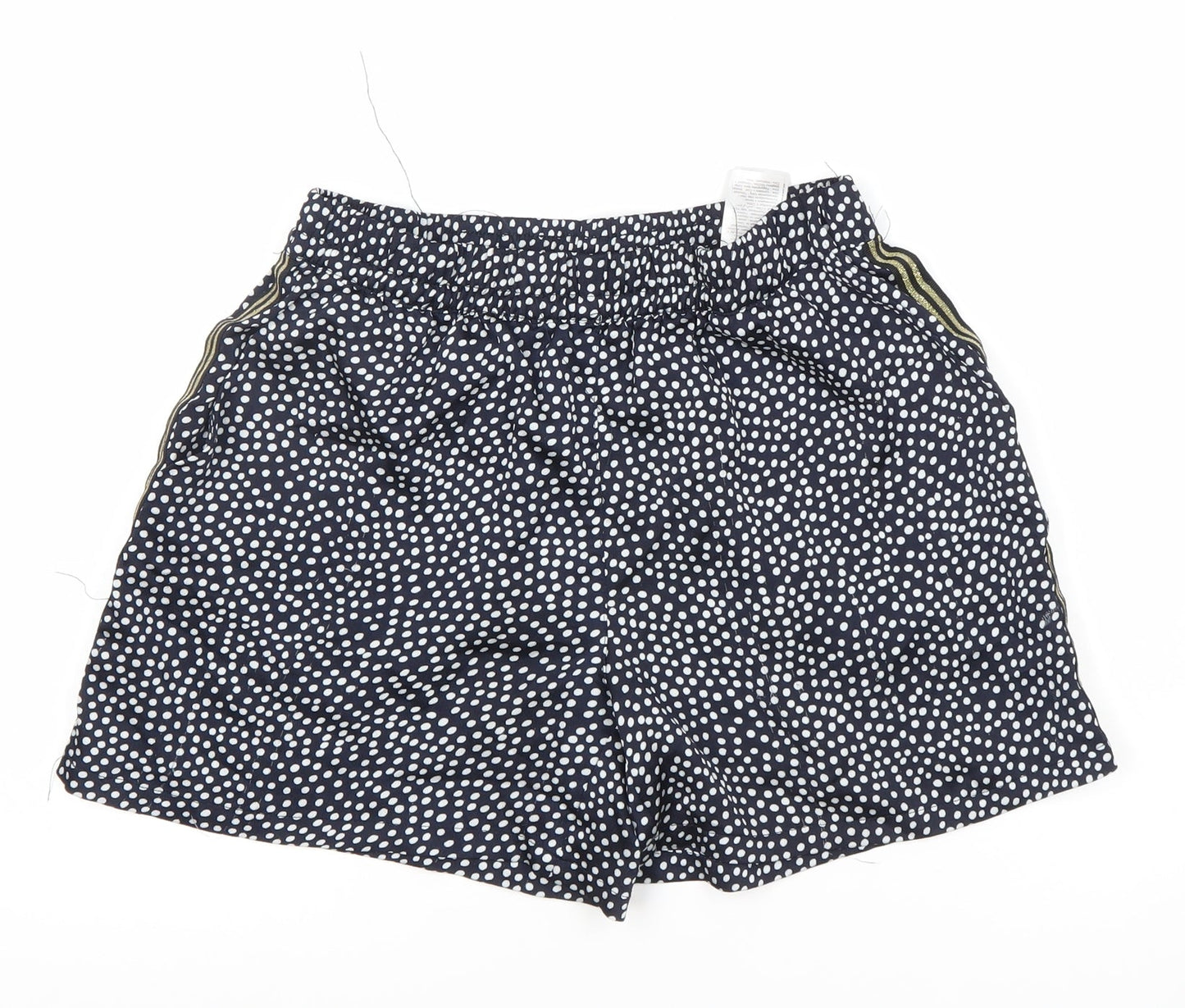 Pieces Women Black Polka Dot Shorts Size M