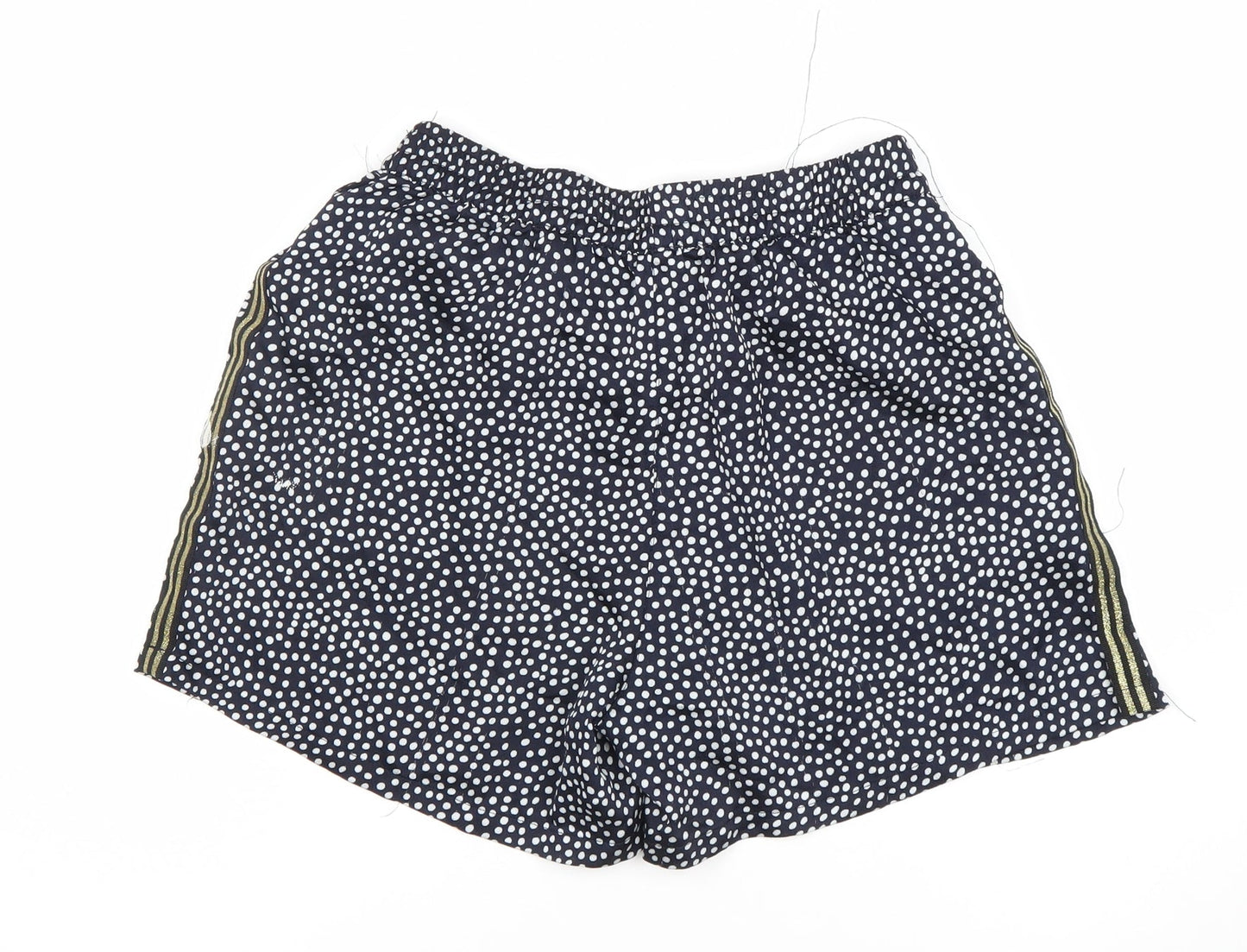 Pieces Women Black Polka Dot Shorts Size M