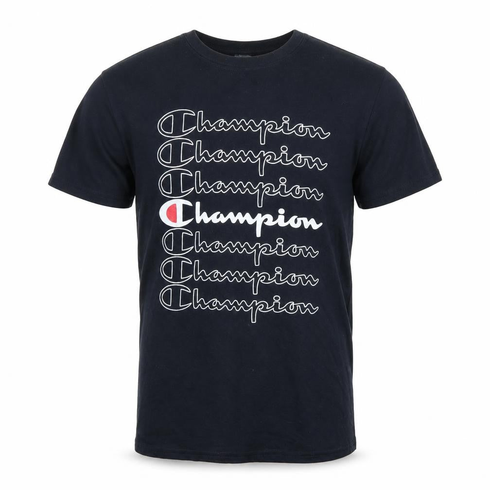 Mens UK Size M Champion Black  Cotton Blend T-Shirt