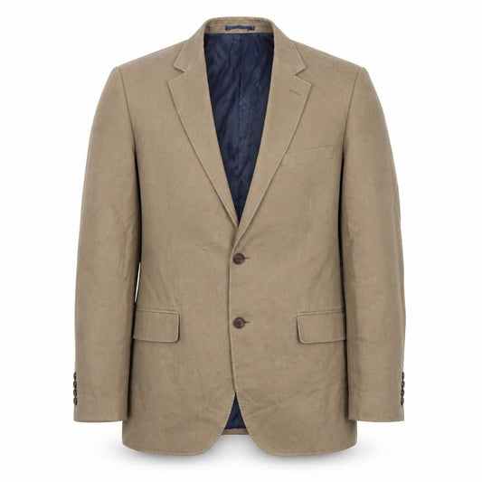 Mens 40 Chest Regular Austin Reed Brown Two-Button Blazer