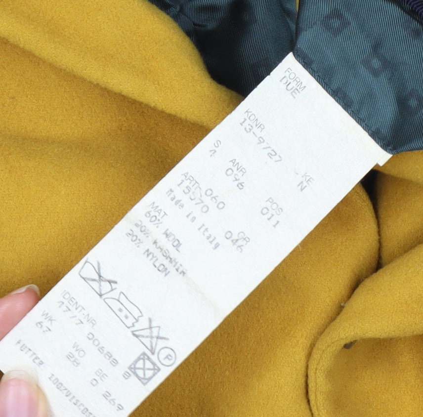 Hugo Boss Men's Yellow Wool Cashmere Blazer Jacket UK 36