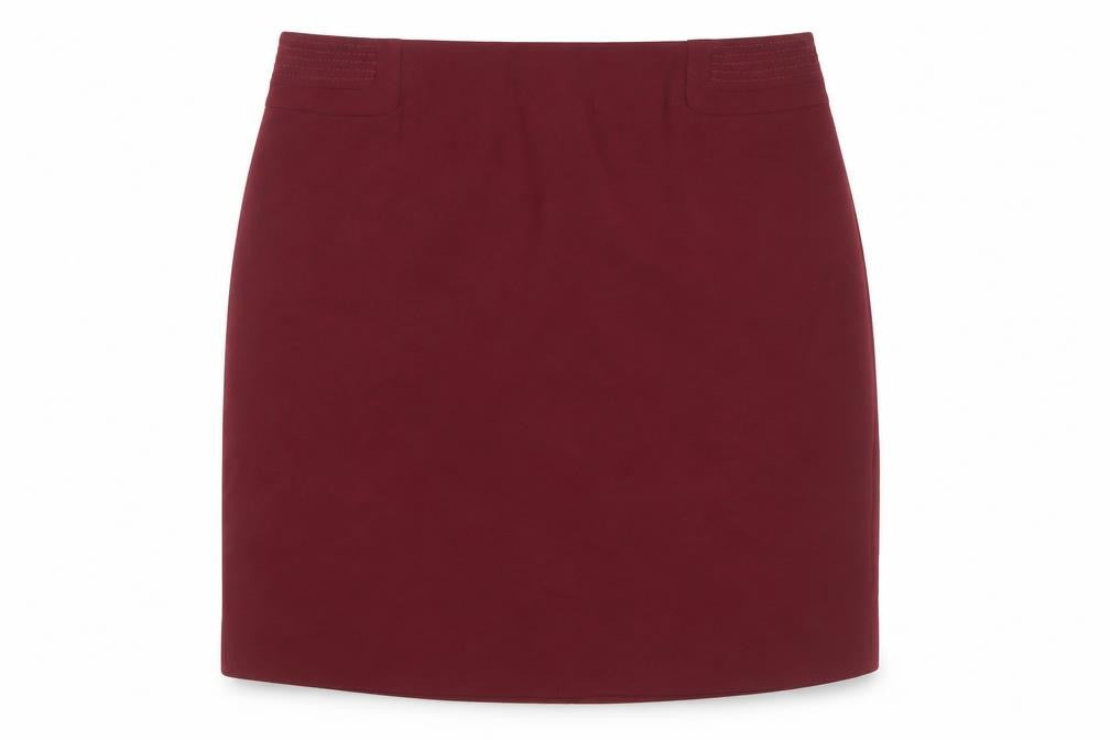 Hobbs Women's Red Pencil Skirt, Size M, Versatile & Lined
