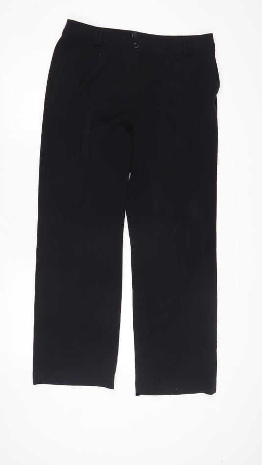 Oscar B. Essentials Women's Black Trousers Size 14