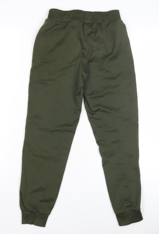Puma Boys Green Jogger Trousers - Size 9-10 Yrs
