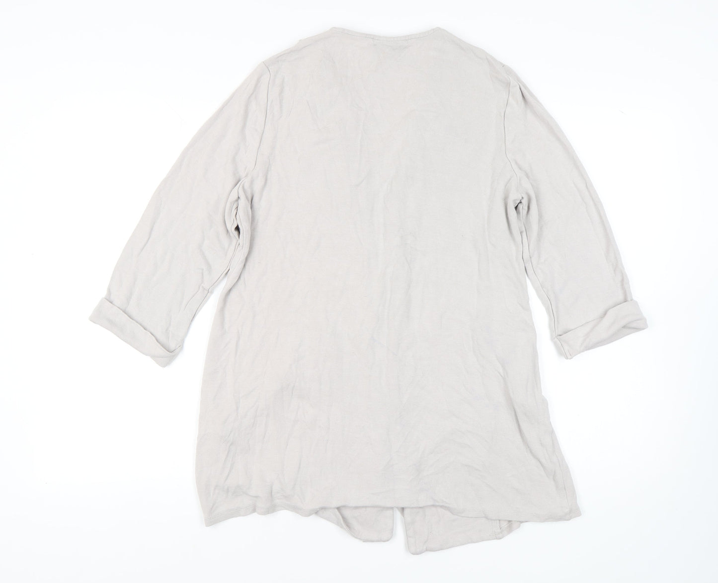 Wallis Beige Women's Jacket XL Casual Zipped Pockets