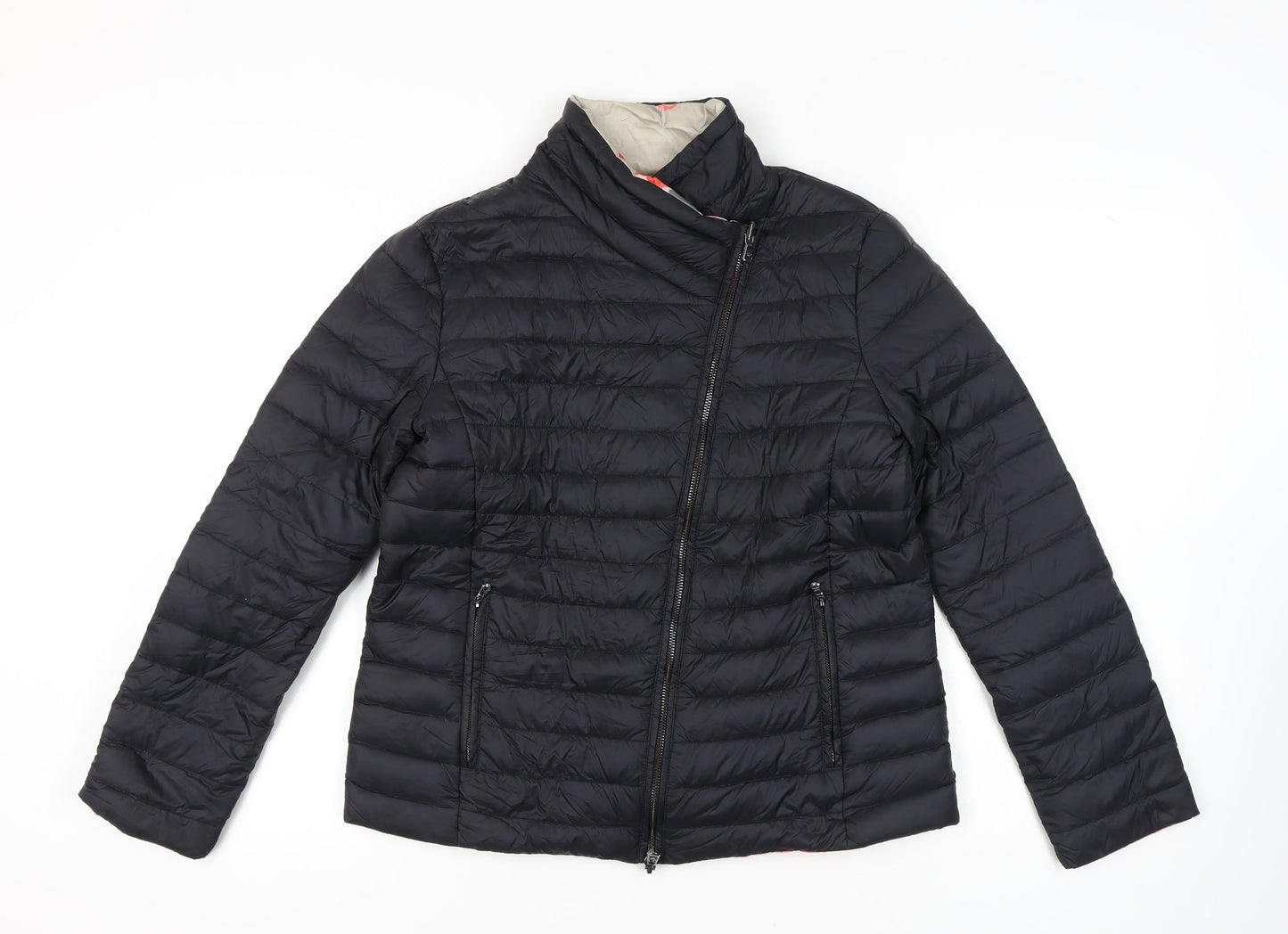 Emporio Armani Women's Black Puffer Jacket Size 18