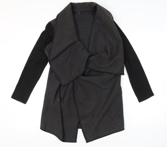 Stella Morgan Women's Black Grey Coat Size 8/10
