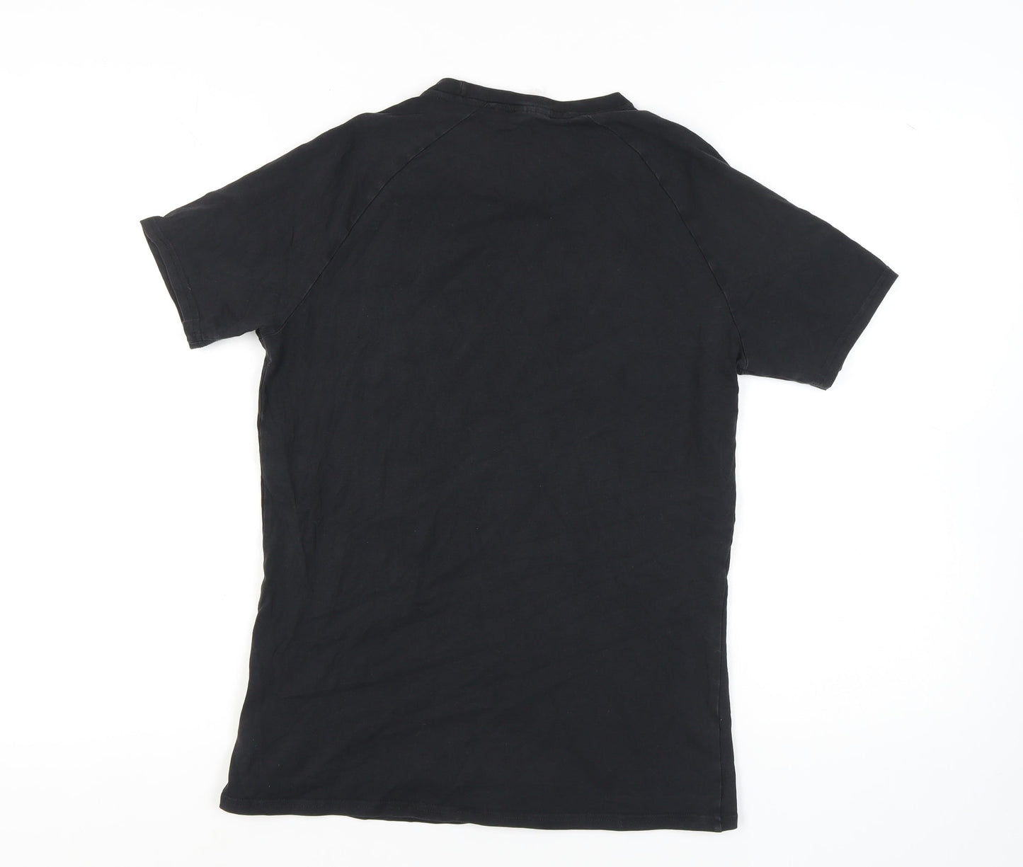 Gymshark Men's Black Athletic Fit T-Shirt - S - Logo Accent