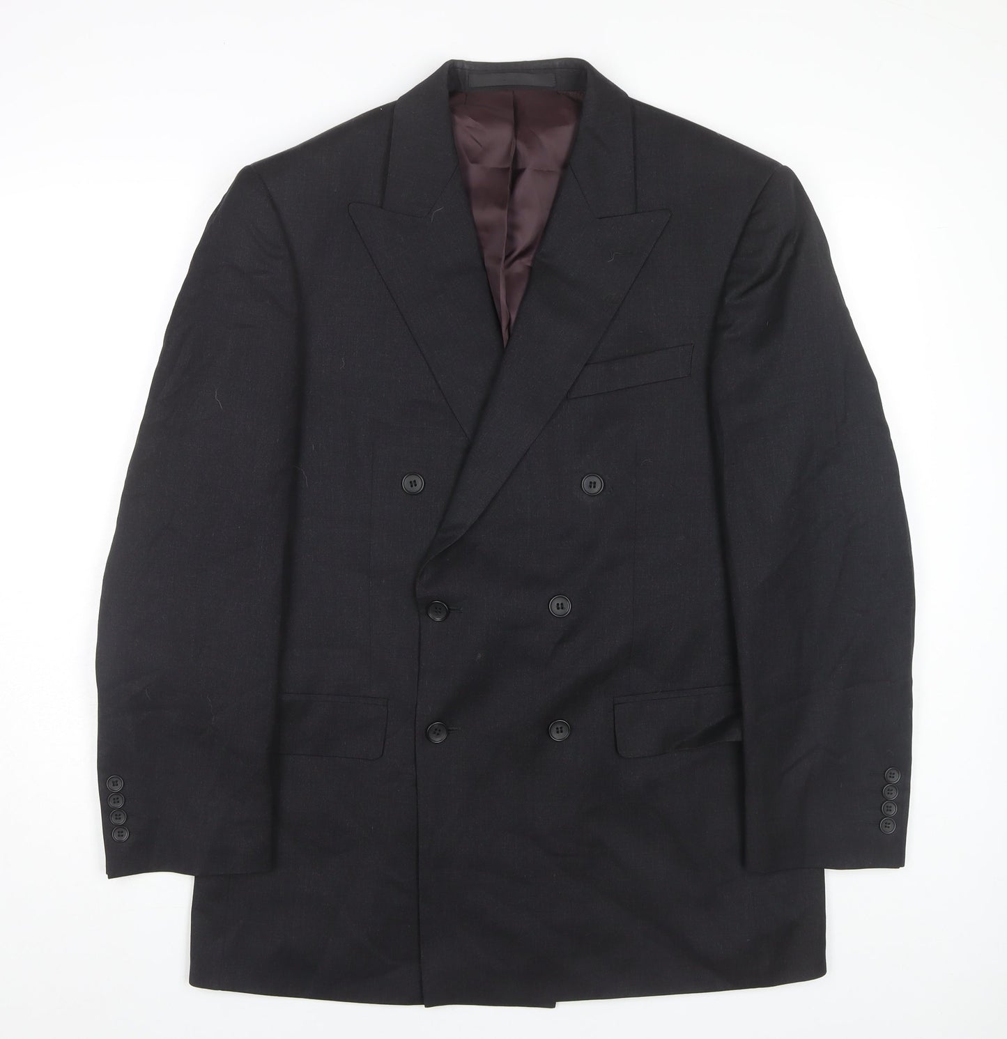 Marks and Spencer Men's Grey Blazer 38R Wool Jacket