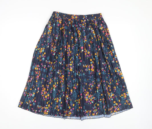 Mountain Warehouse Women's Floral Midi Pleated Skirt, Size 12