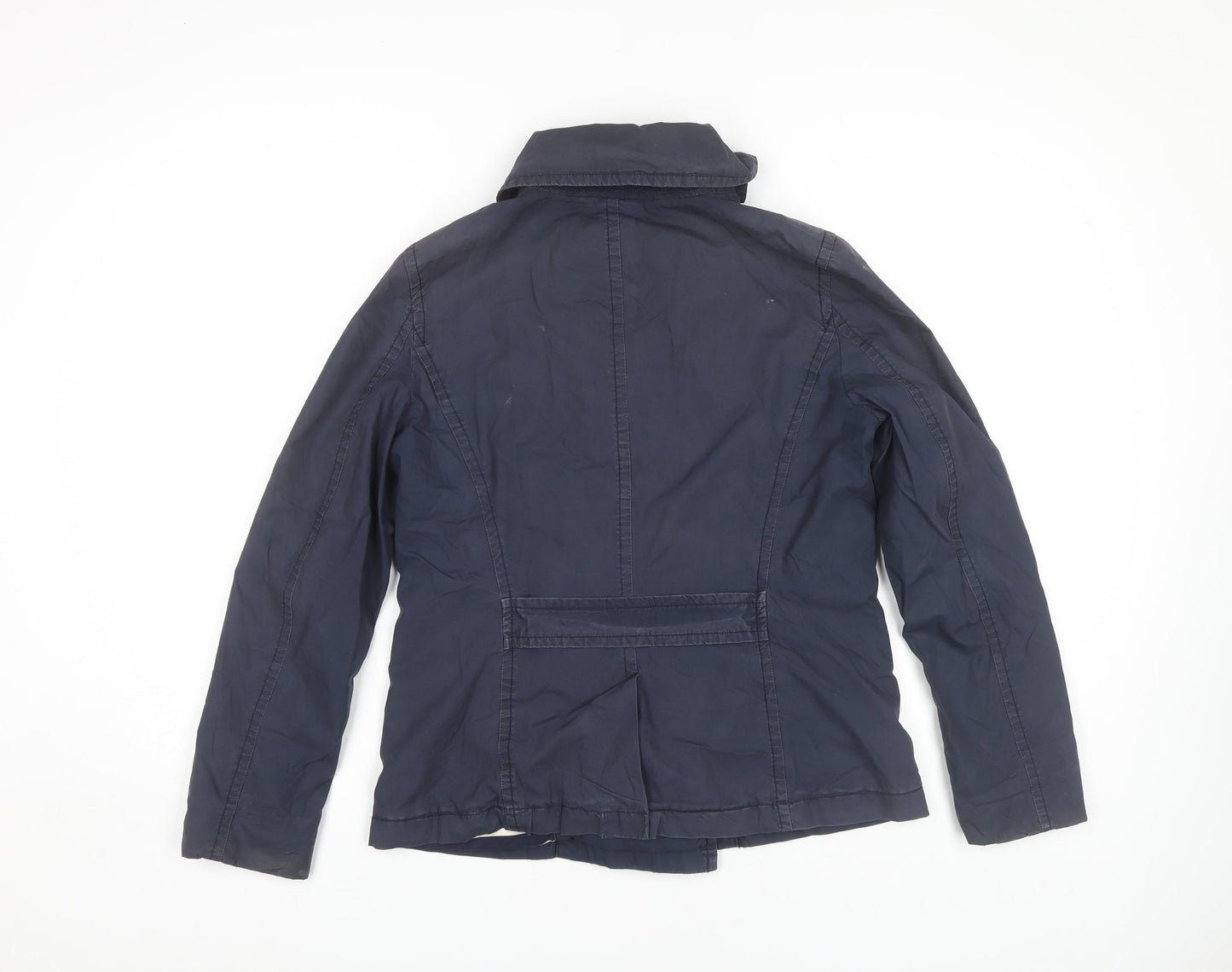 Ralph Lauren Women's Blue Pea Coat, Size S
