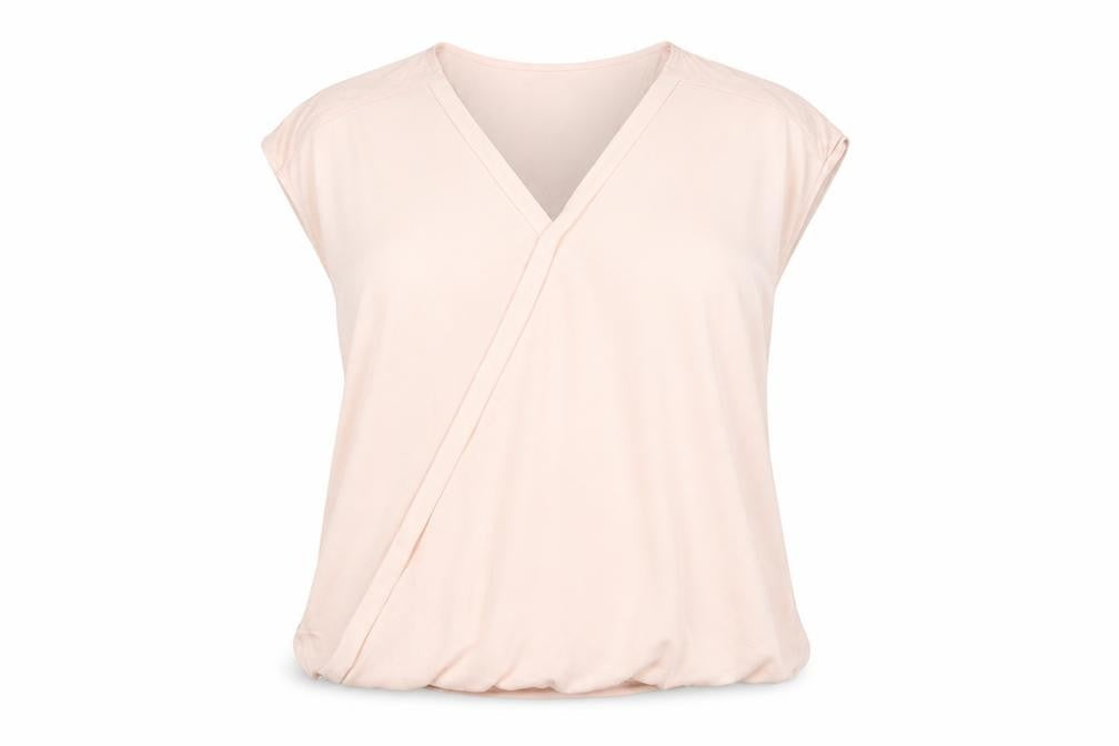 Marks and Spencer Women's Pink Wrap Blouse Size 14