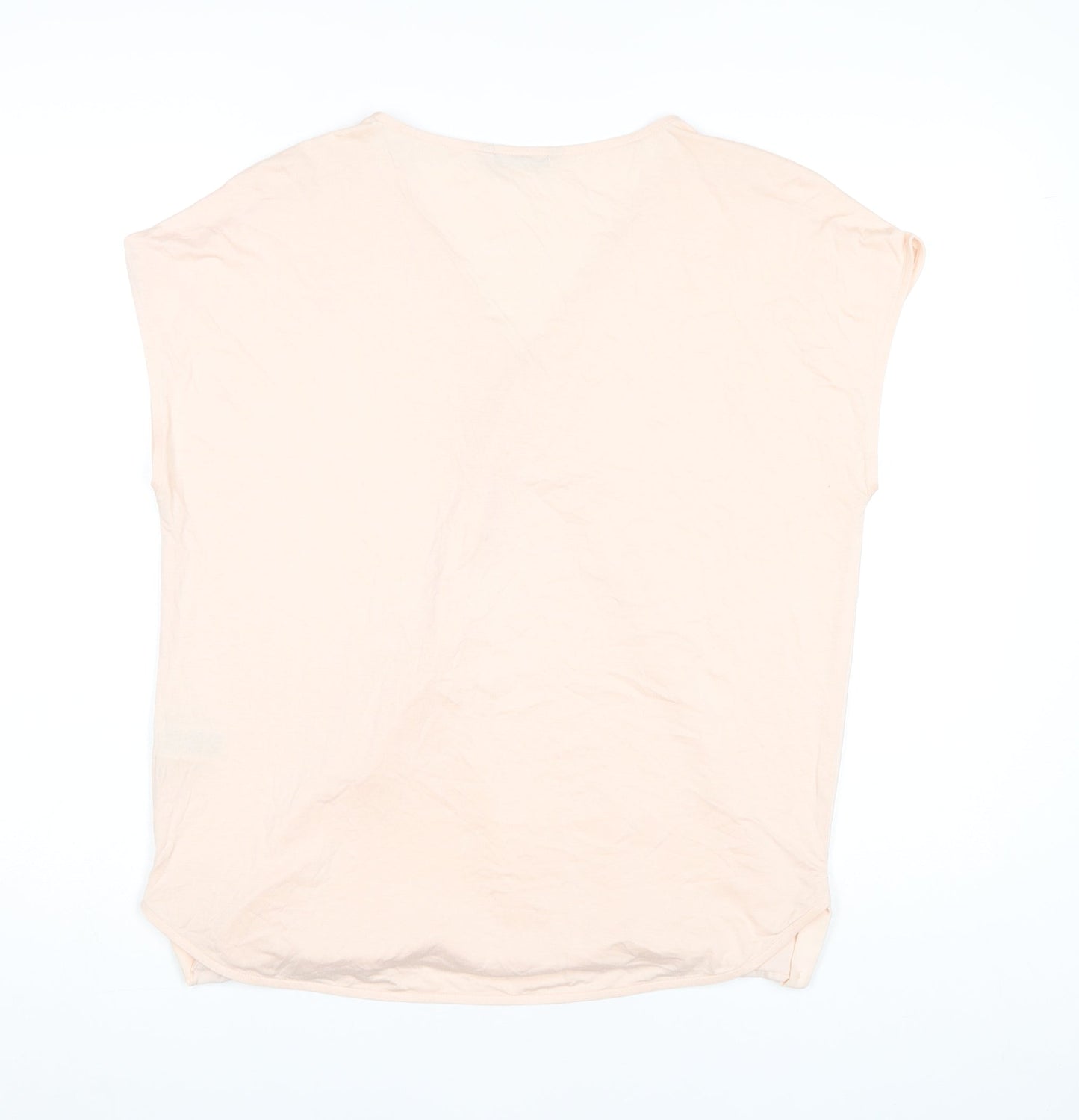 Marks and Spencer Women's Pink Wrap Blouse Size 14