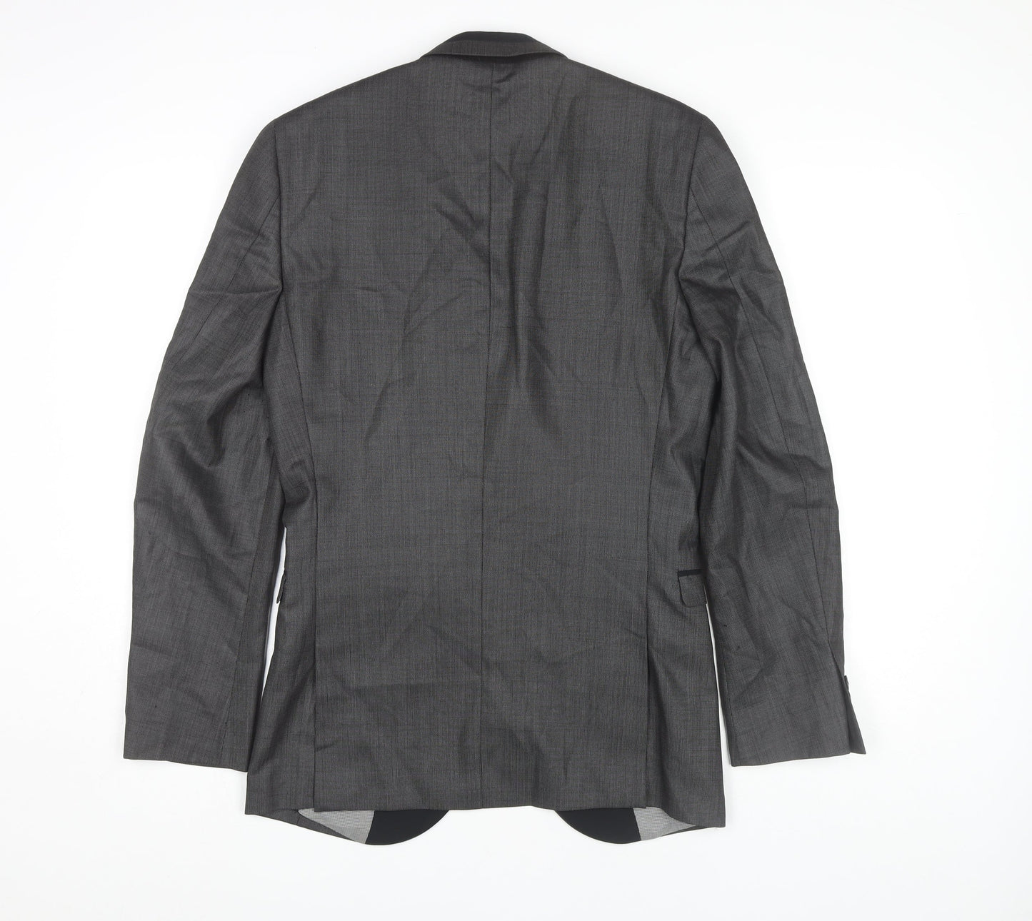 Next Men's Grey Blazer, Size 34, Regular Fit