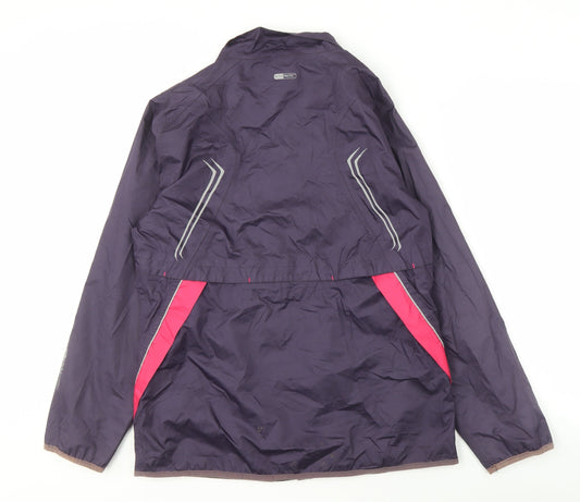 GO SPORT Women's Purple Windbreaker Jacket M