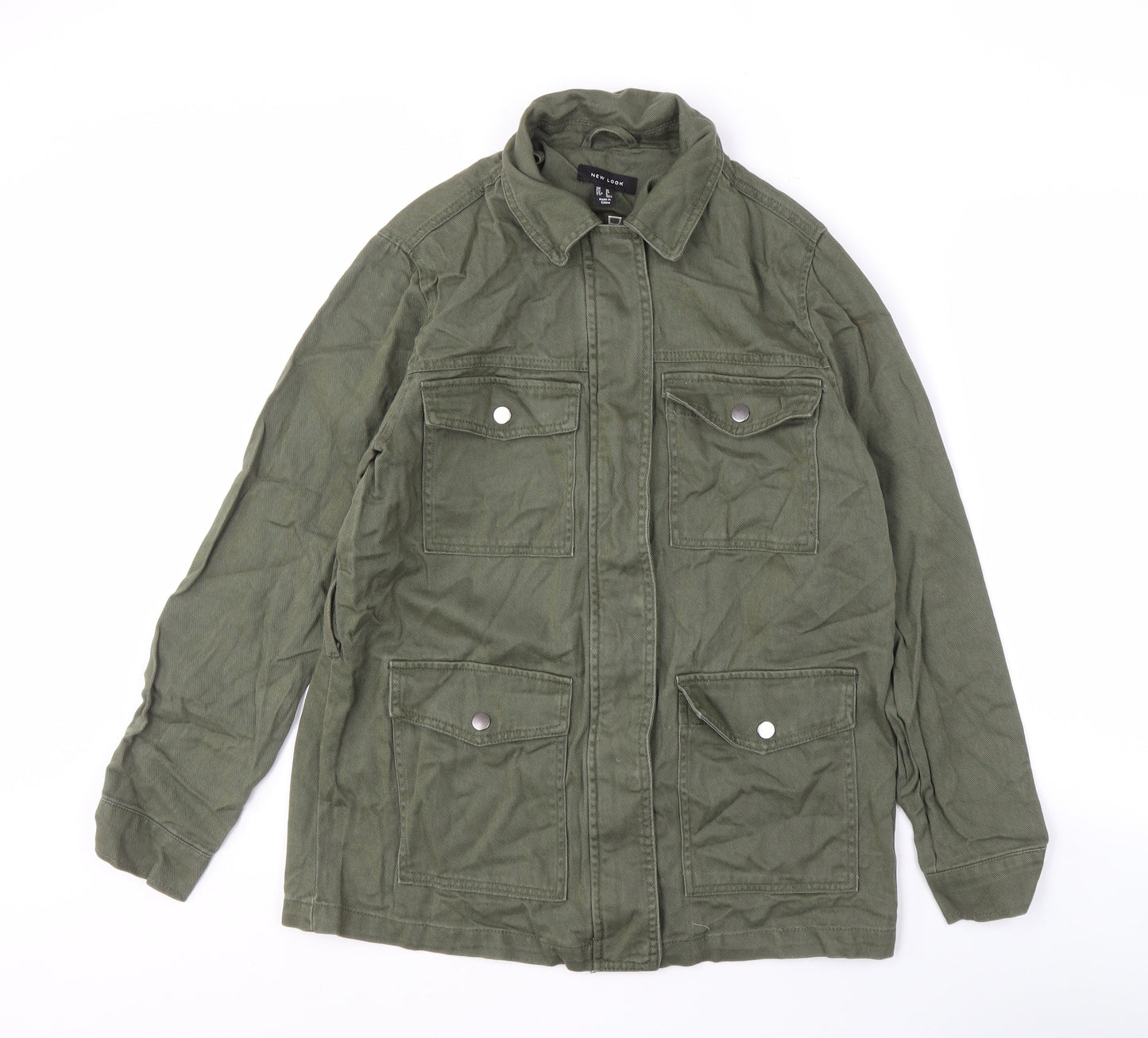 New Look Green Military Jacket Women’s Size 10