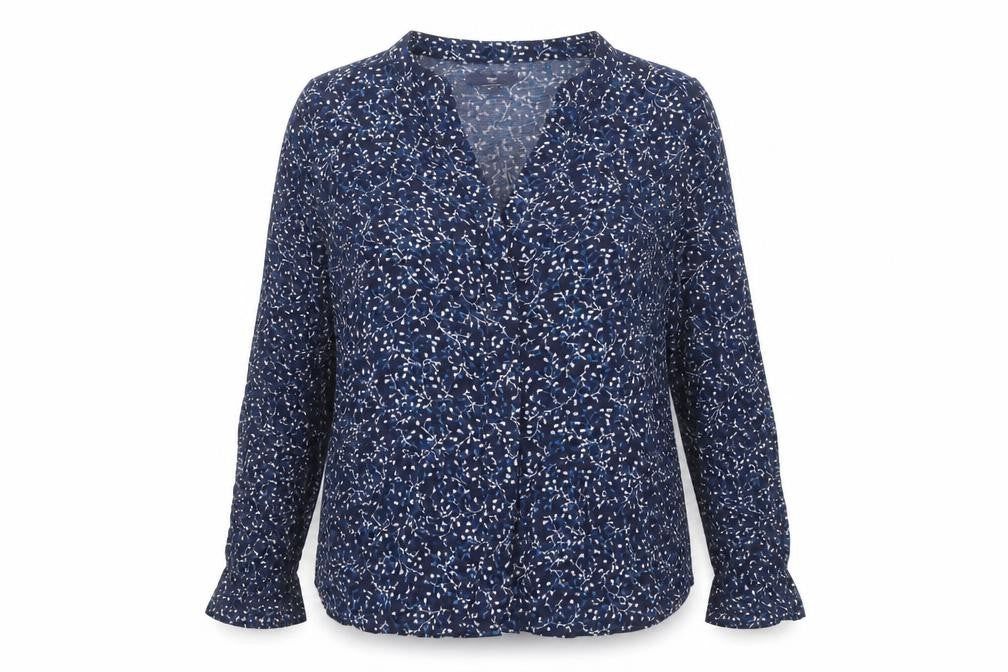 Womens UK Size M Gap Blue Cotton Blouse