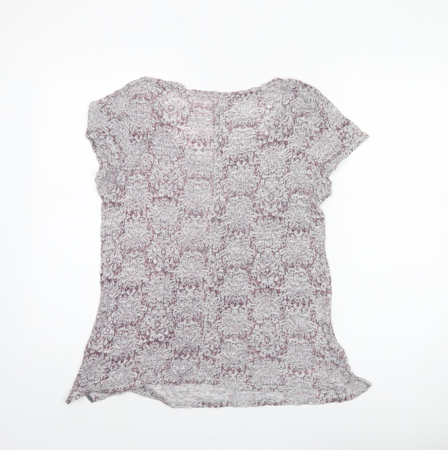 White Stuff Women's Floral Multicoloured T-Shirt, Size 12