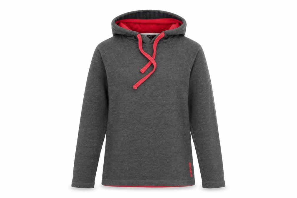 Grin Womens & Bear Grey Pullover Hoodie S
