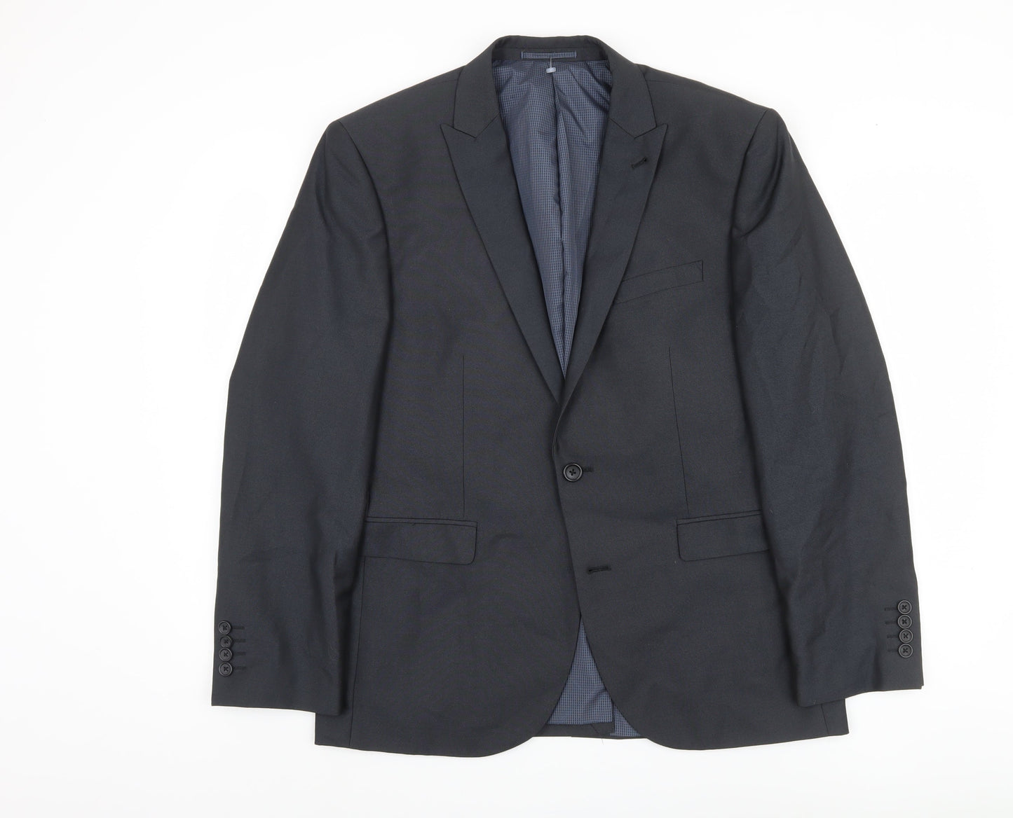 NEXT Men's Grey Suit Jacket 40 Short