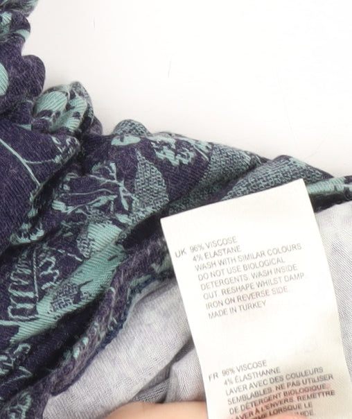 White Stuff Women's Blue Floral Shift Dress Size 8