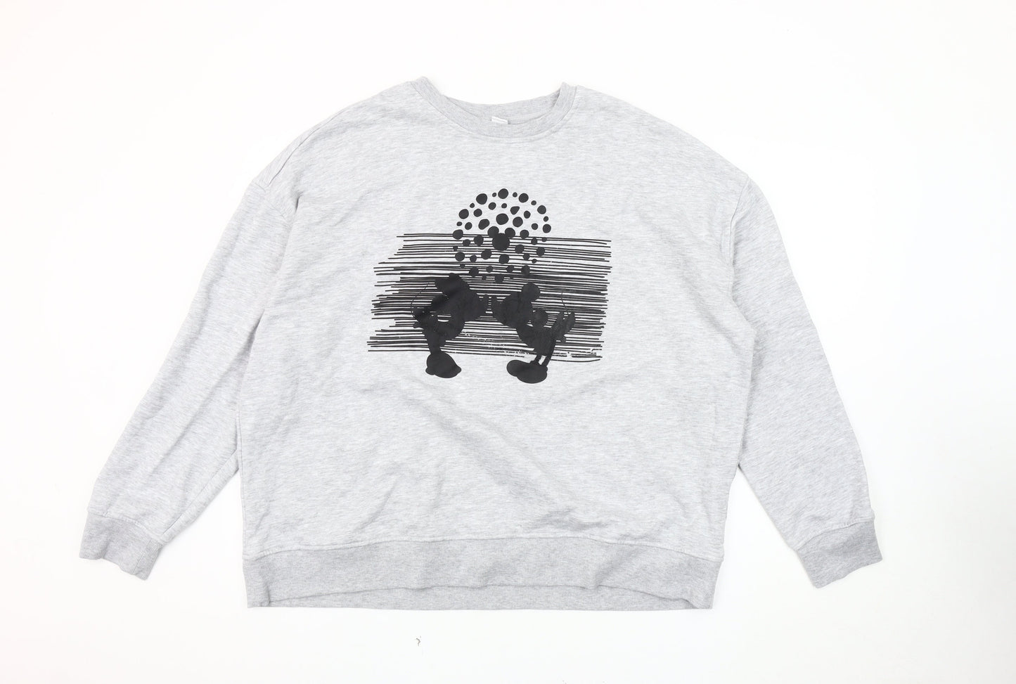 Disney Unisex Grey XL Pullover Sweatshirt