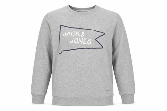 Mens UK XL  JACK & JONES Grey Pullover Sweatshirt
