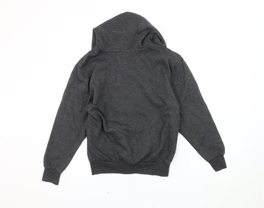 Slazenger Boys Grey Zip Hoodie Jacket, 11-12 Years