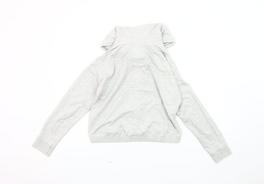 Creeks Women's Grey Hoodie Jacket M Casual