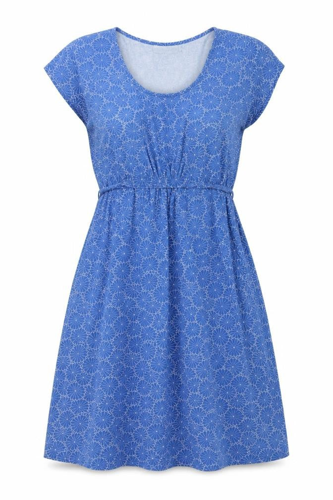JoJo Maman Bébé Women's Blue Floral Shift Dress S