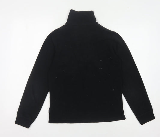 Nevisport Men's Black S Fleece Pullover Hoodie