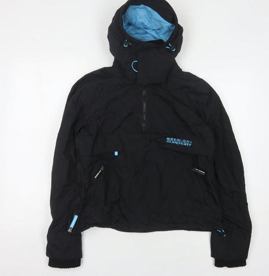 Superdry Men's Black Windbreaker Jacket L