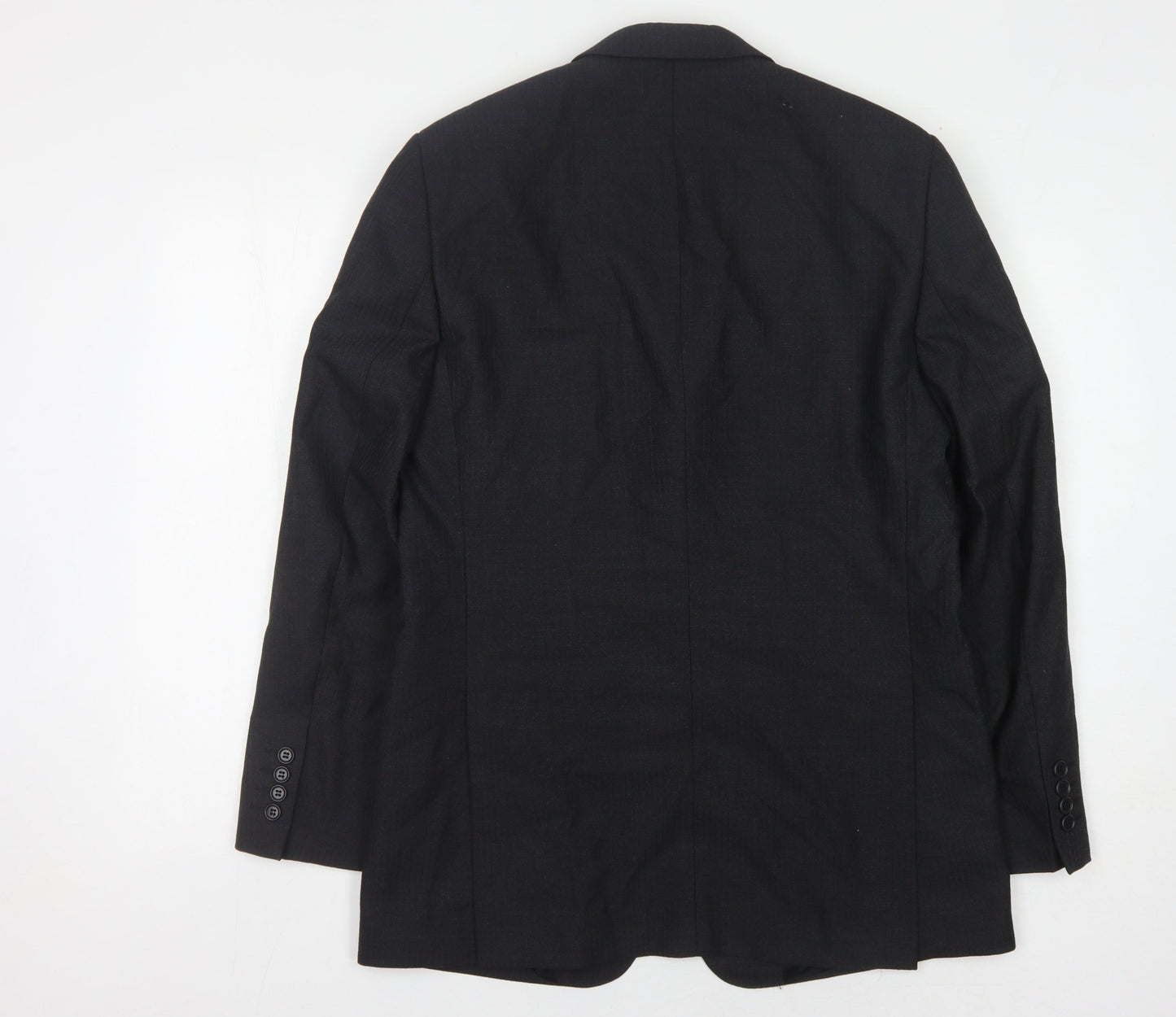 Magee Men's Black Blazer Jacket, Size 38R Classic Style