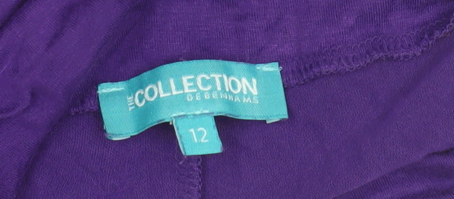 The Collection Debenhams Purple Strapless Dress Women Size 12