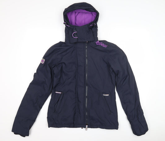Superdry Women's Black Windbreaker Jacket S