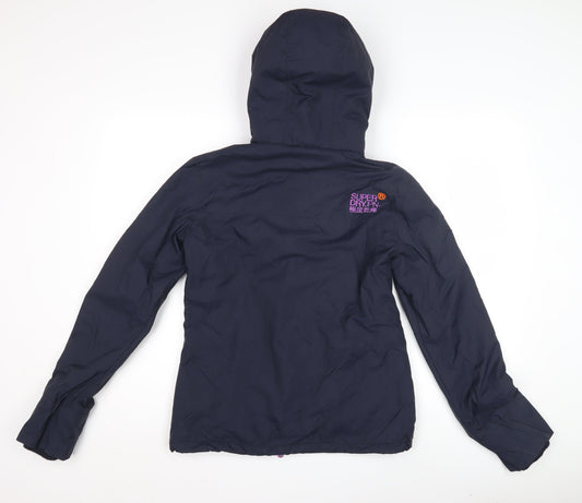 Superdry Women's Black Windbreaker Jacket S