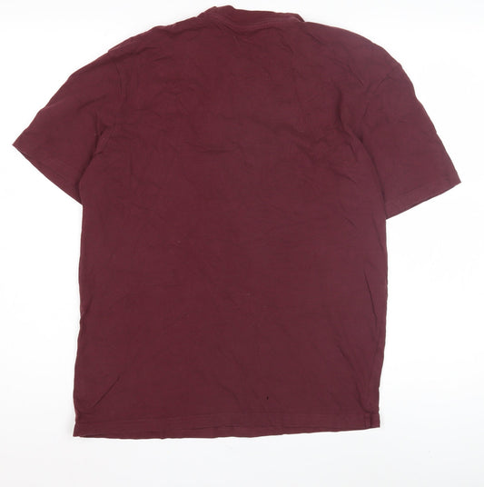 Jack & Jones Men’s Red Small Logo T-Shirt