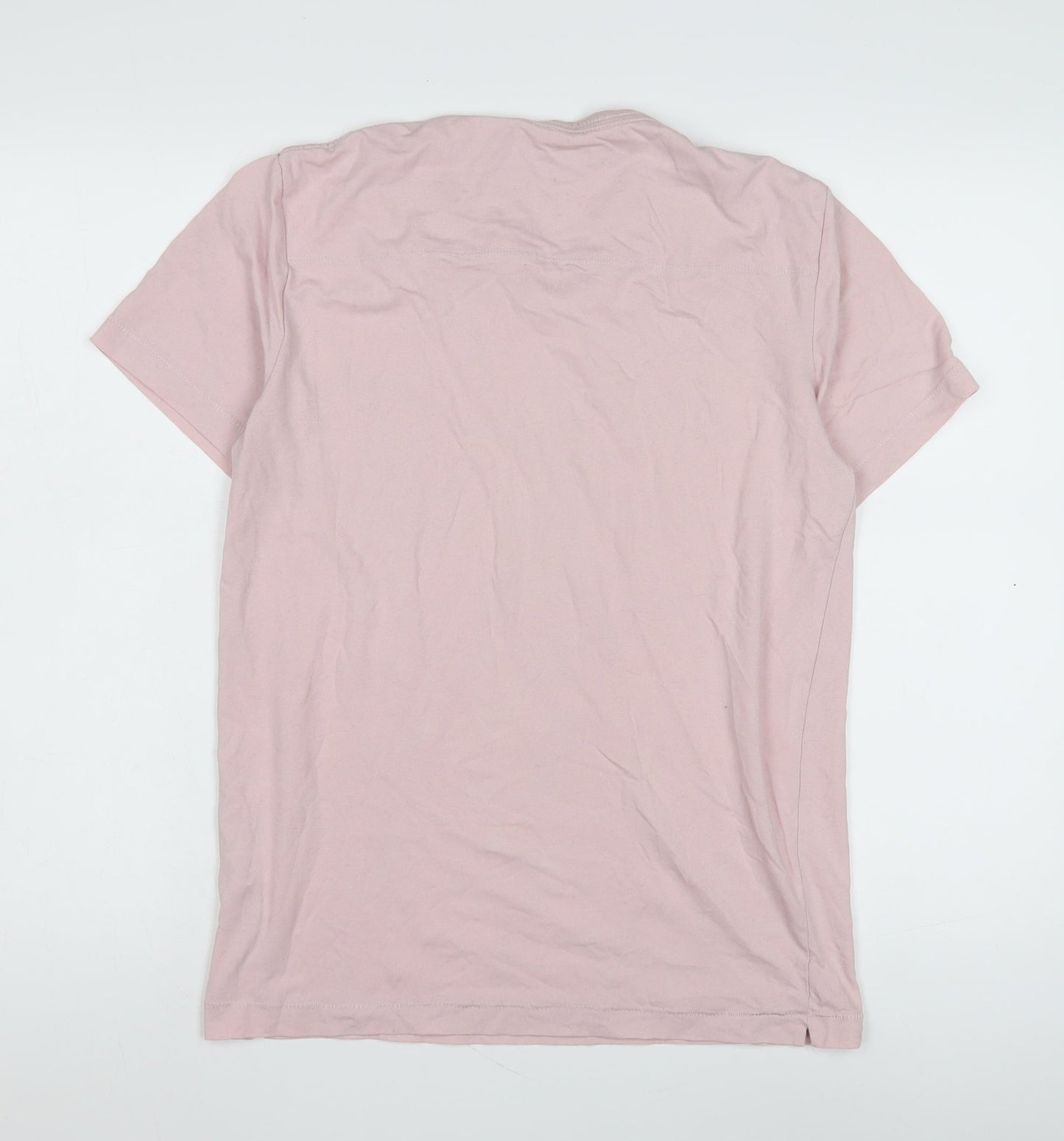 French Connection Men's Pink M Crew Neck T-Shirt